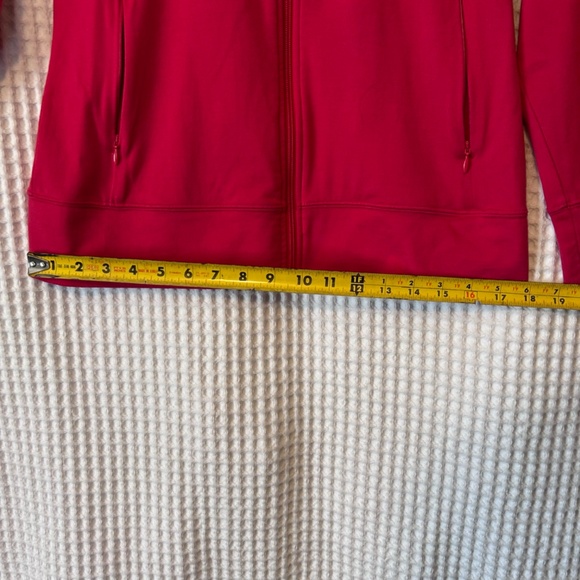 Woolx Ryann Size Small Pink Front Zipper Hoodie and 2 Front Zipper Pockets - Picture 6 of 8